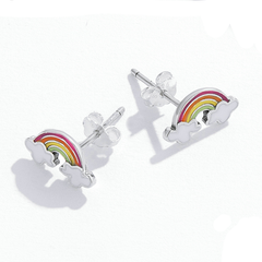Boucles d'Oreilles Arc-en-Ciel - Image 4