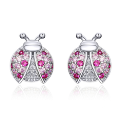 Boucles d'Oreilles Coccinelles