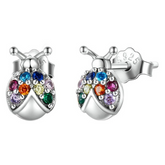 Boucles d'Oreilles Coccinelles