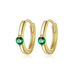 Boucles d'Oreilles Créoles Point Lumineux