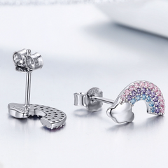 Boucles d'Oreilles Arcs en Ciel - Image 4
