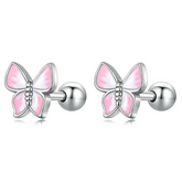 Boucles d'Oreilles Papillons