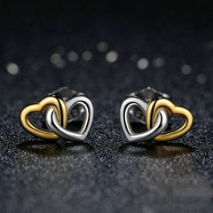 Boucles d'Oreilles Coeurs - Image 3