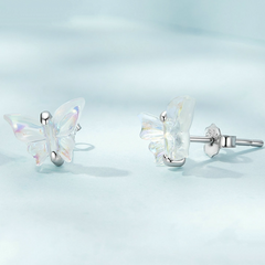 Boucles d'Oreilles Petits Papillons - Image 3