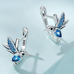 Boucles d'Oreilles Petits Oiseaux - Image 3