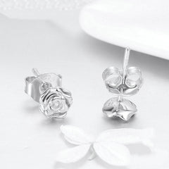 Boucles d'Oreilles Roses - Image 4