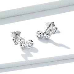 Boucles d'Oreilles Petites Bulles - Image 4