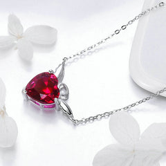 Collier Coeur Rouge - Image 3