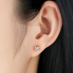 Boucles d'Oreilles Coeurs - Image 2