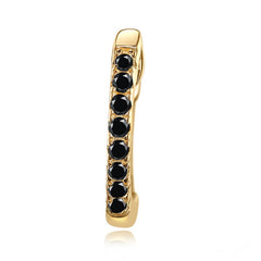 Boucles d'Oreilles Créoles Brillants - Image 3