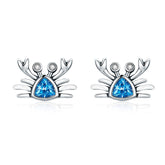 Boucles d'Oreilles Crabes