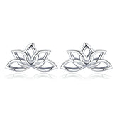 Boucles d'Oreilles Fleurs de Lotus