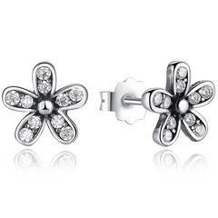 Boucles d'Oreilles Petites Fleurs