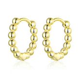 Boucles d'Oreilles Créoles Petites Sphères