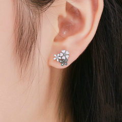 Boucles d'Oreilles Fleurs - Image 2