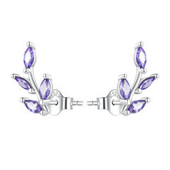 Boucles d'Oreilles Feuilles