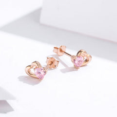 Boucles d'Oreilles Coeurs - Image 4