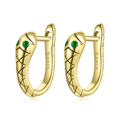 Boucles d'Oreilles Serpent