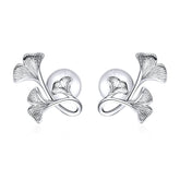 Boucles d'Oreilles Fleurs de Ginkgo