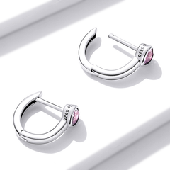 Boucles d'Oreilles Créoles Coeurs - Image 4