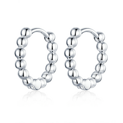 Boucles d'Oreilles Créoles Petites Sphères