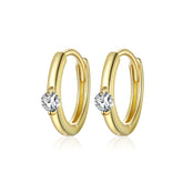 Boucles d'Oreilles Créoles Point Lumineux
