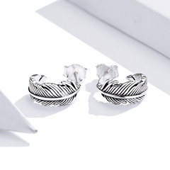 Boucles d'Oreilles Plumes - Image 3