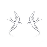 Boucles d'Oreilles Hirondelles