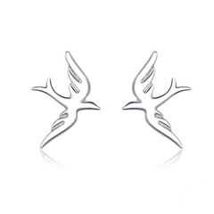 Boucles d'Oreilles Hirondelles