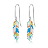 Boucles d'Oreilles Plumes