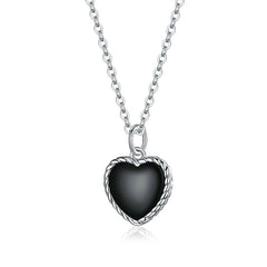 Collier Coeur Noir