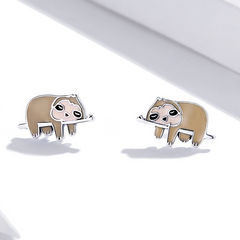 Boucles d'Oreilles Parasseux - Image 4