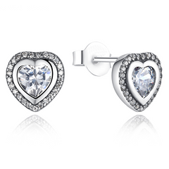 Boucles d'Oreilles Coeurs