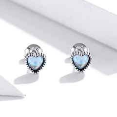 Boucles d'Oreilles Coeurs - Image 3