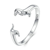 Bague Chien Teckel