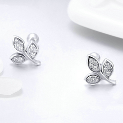 Boucles d'Oreilles Feuilles - Image 4