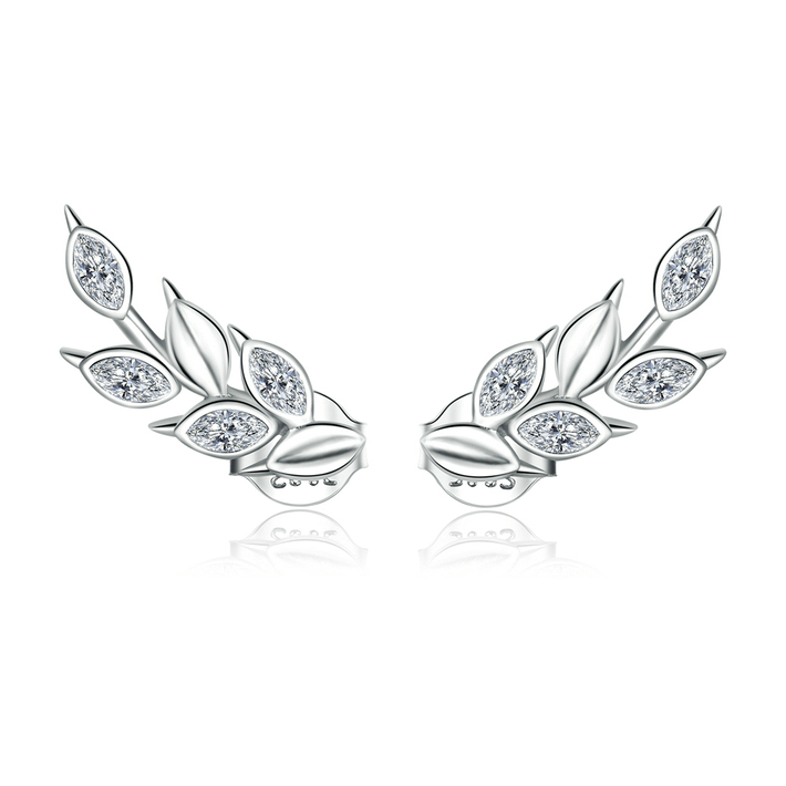 Boucles d'Oreilles Feuilles
