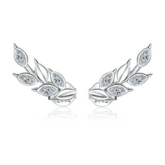 Boucles d'Oreilles Feuilles