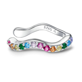 Bague d'Oreilles Arc-en-ciel