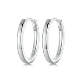Créoles Minimalistes en Argent 925