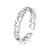 Bague Cœur en Argent 925