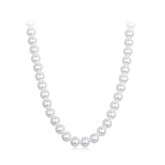 Collier Perles de Coquillage 5mm en Argent 925