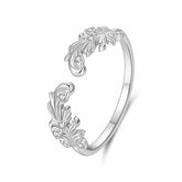 Bague à Motifs en Argent 925