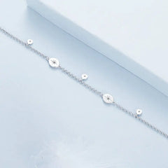 Bracelet Étoile à Pampille en Argent 925