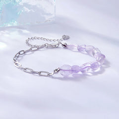 Bracelet Améthyste en Argent 925