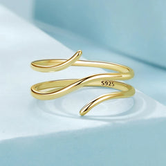 Bague Minimaliste Multi-Anneaux en Argent 925