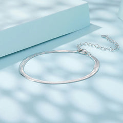 Bracelet Maille Serpent en Argent 925