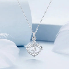 Collier Ancre Marine en Argent 925