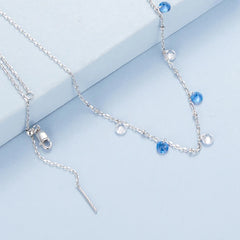 Collier Étoile Étincelante en Argent 925