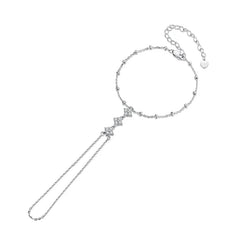 Bracelet Maillons Anneaux en Argent 925